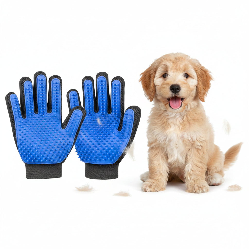 Soft Pet Hair Removal Mittens Buy 1 Get 1 Free