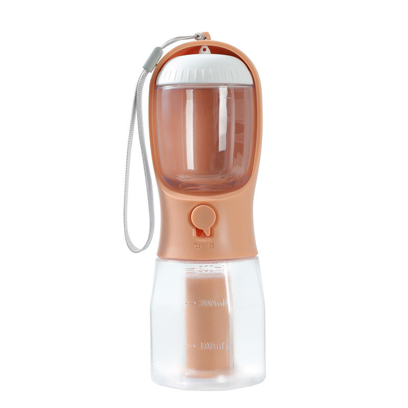 3-in-1 Pet Water & Food Bottle