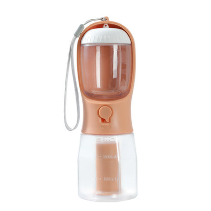 3-in-1 Pet Water & Food Bottle