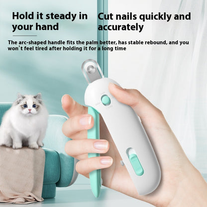 Small Pet Gravity-Push Nail Clipper