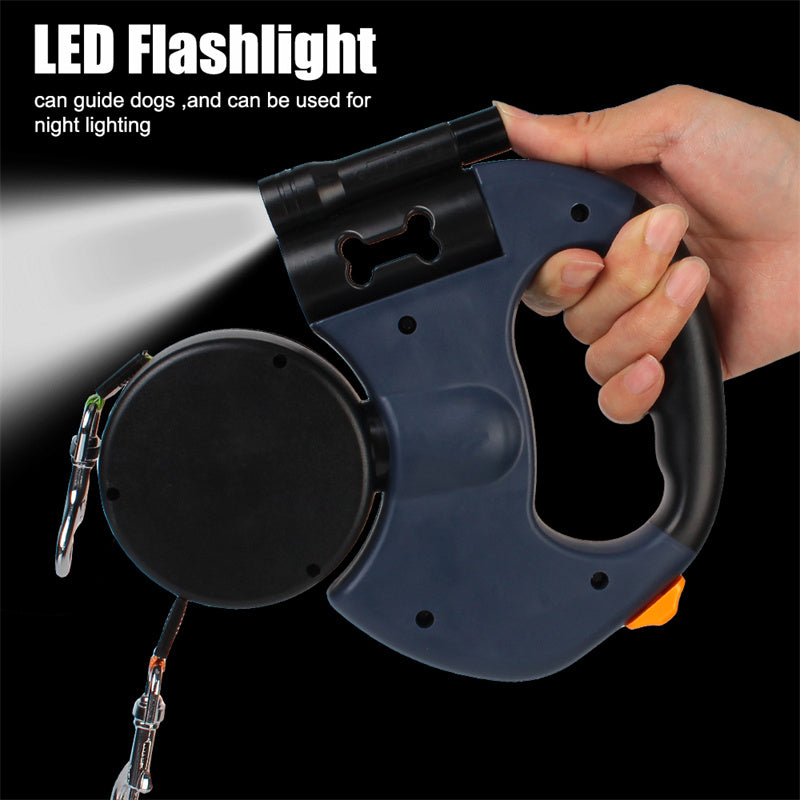 360° Swivel Double Pet Leash