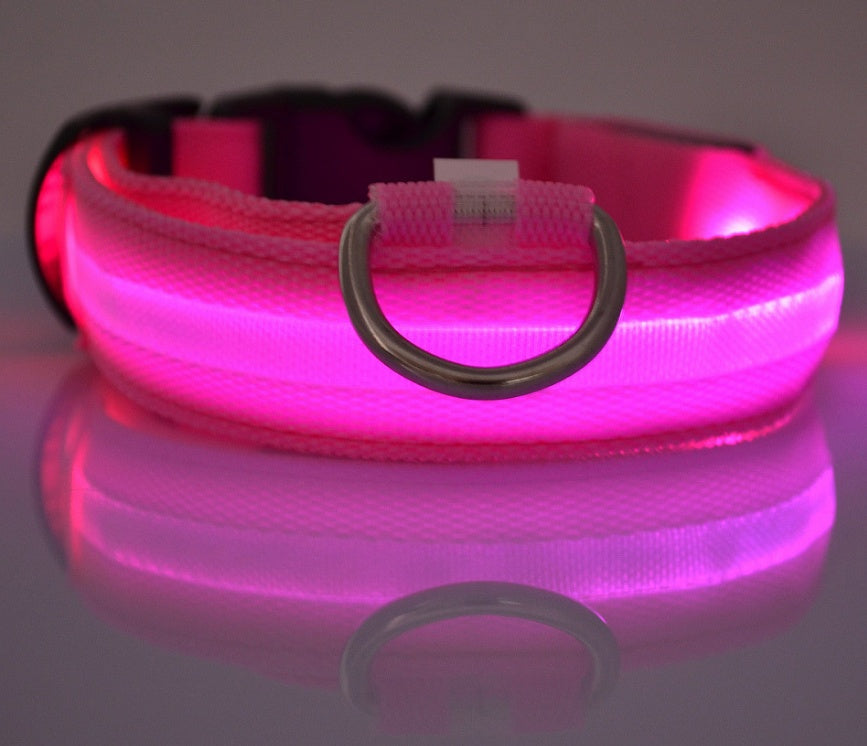 LED Night-Walk Pet Neon Collar
