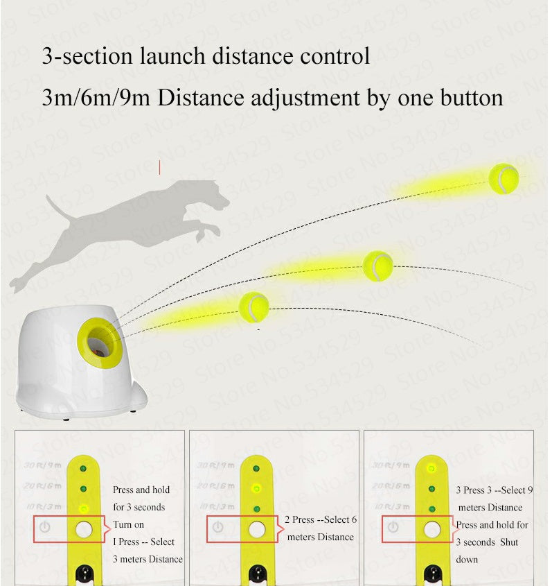 Smart Dog Ball Launcher Fetch Toy
