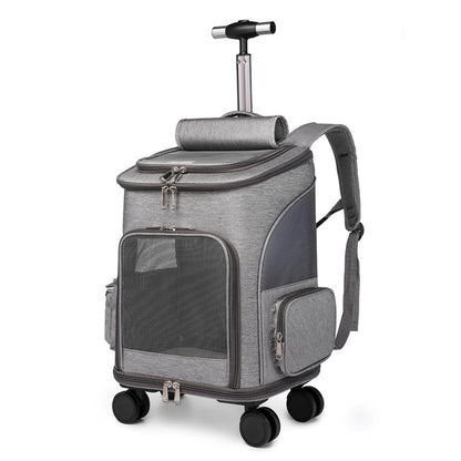 Luxury Rolling Pet Travel Carrier