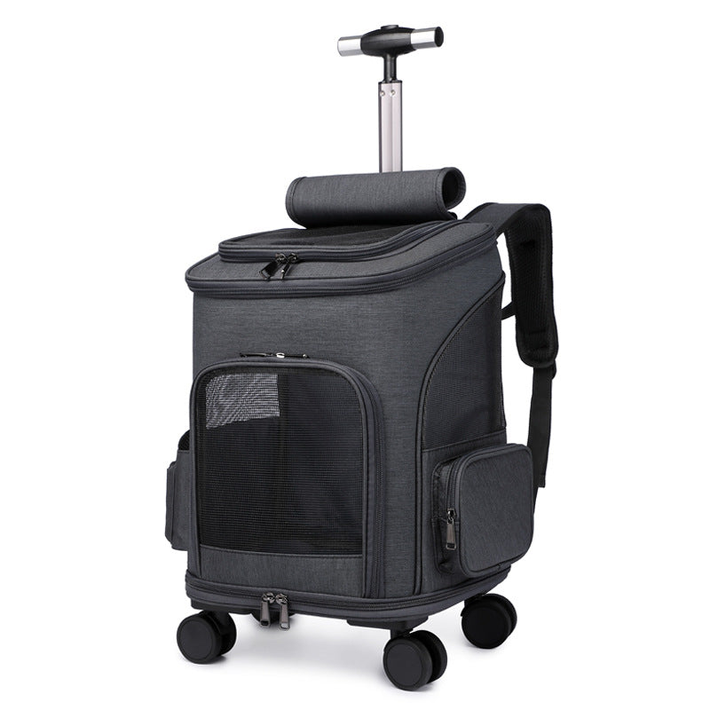 Luxury Rolling Pet Travel Carrier