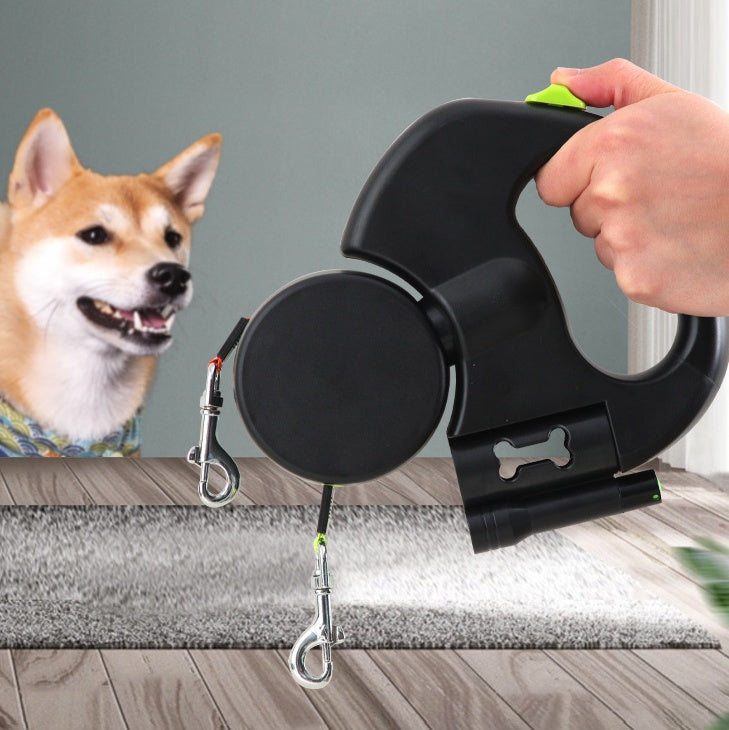 360° Swivel Double Pet Leash