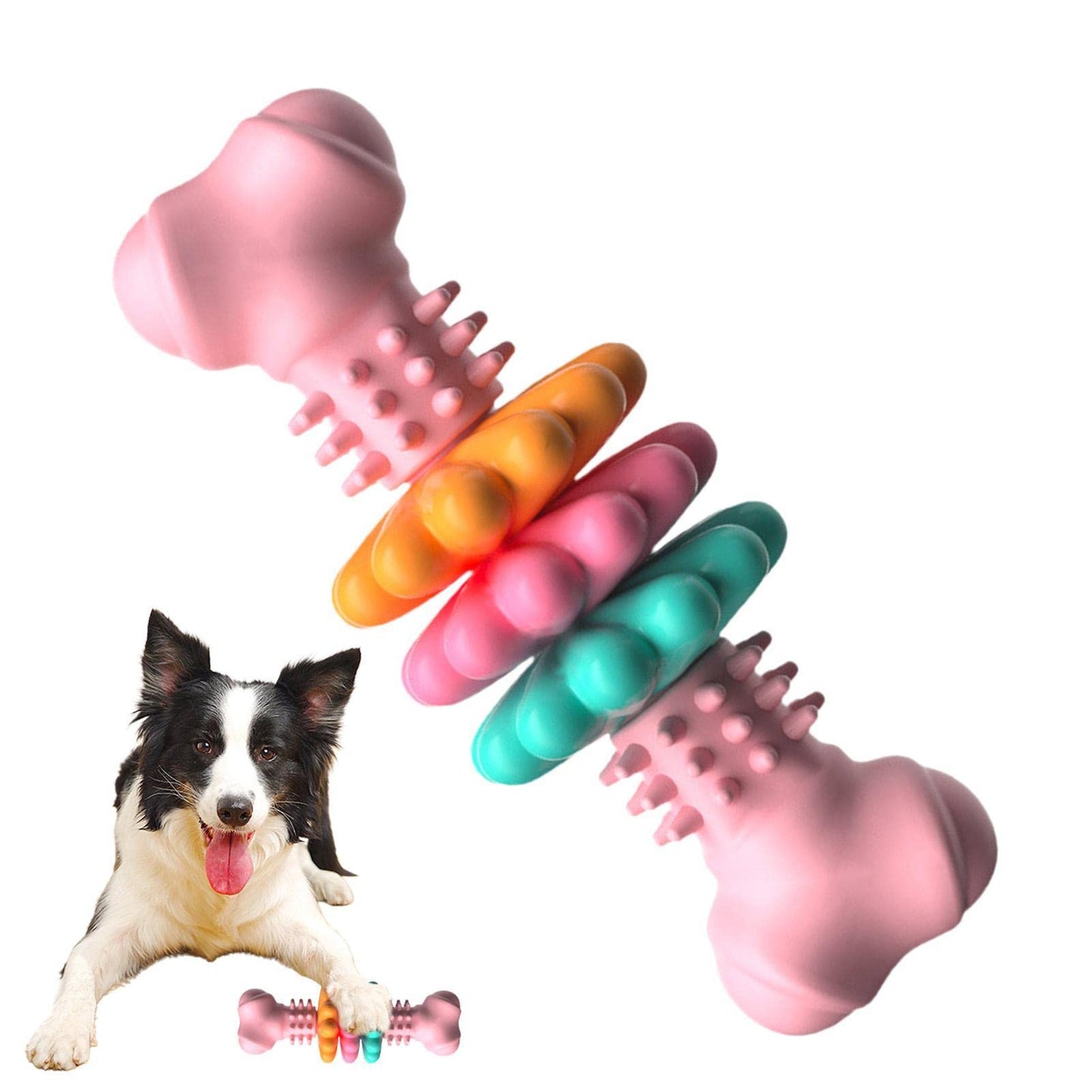 Indestructible Dog Chew Bone Toy