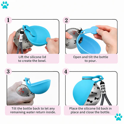 PawLuxe™ Portable Dog Water Bottle
