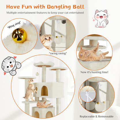 All-in-One Indoor Cat Tower