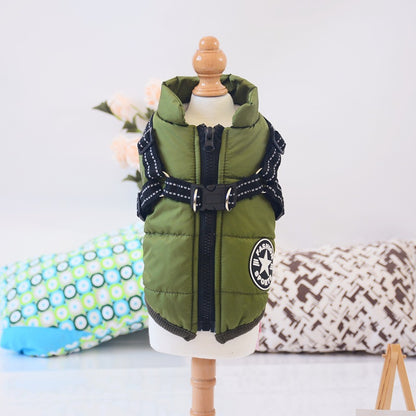 2-in-1 Waterproof Winter Pet Jacket