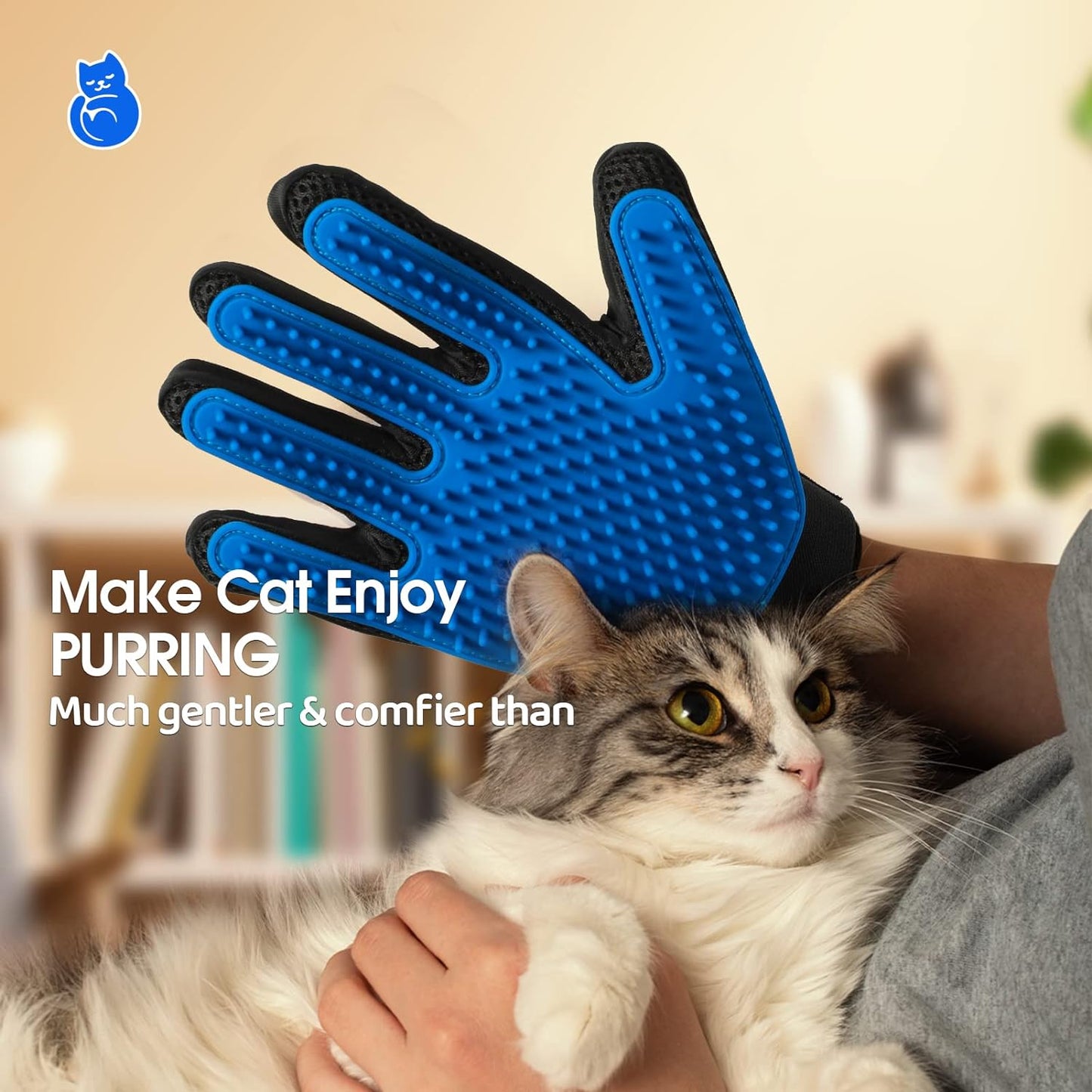 Soft Pet Hair Removal Mittens Buy 1 Get 1 Free