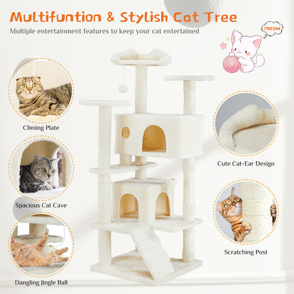 All-in-One Indoor Cat Tower