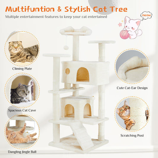 All-in-One Indoor Cat Tower