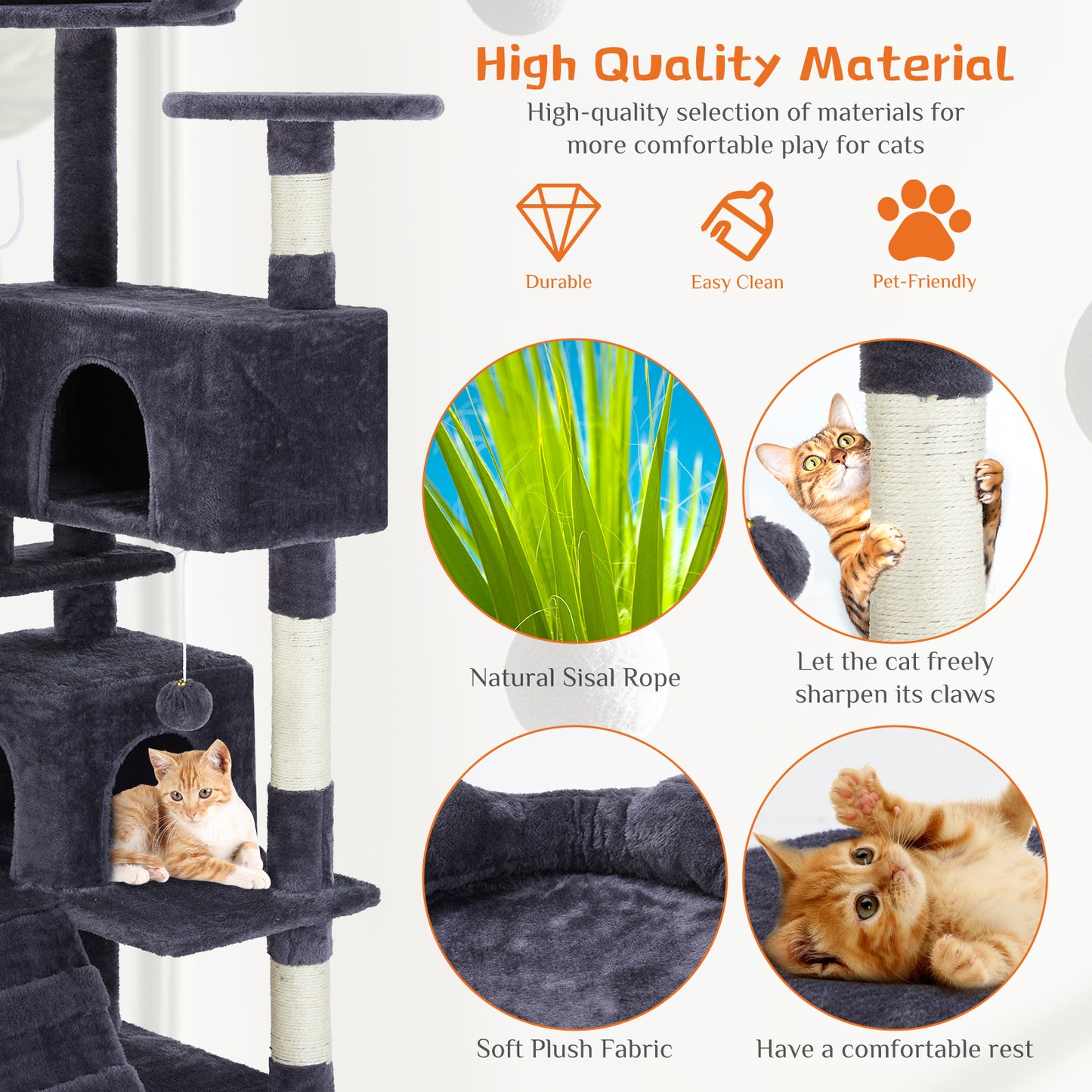 All-in-One Indoor Cat Tower