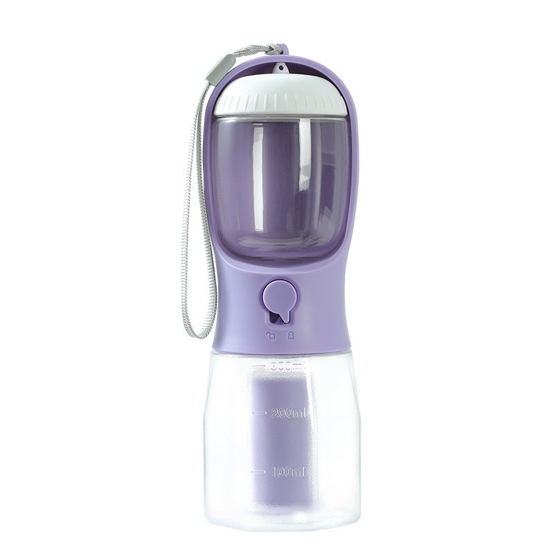 3-in-1 Pet Water & Food Bottle