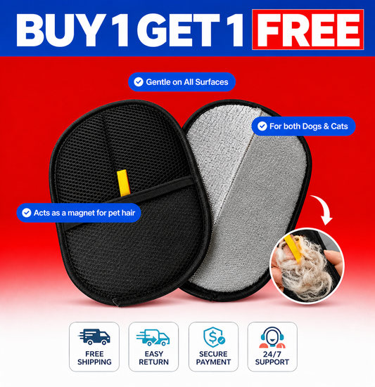 Pet Hair Remover Magic Brush - Buy 1 Get 1 Free