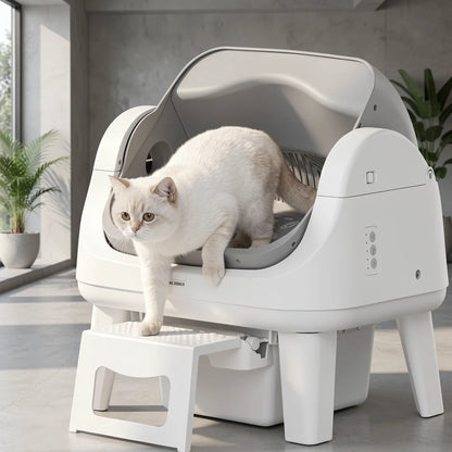 PawLuxe™ Automatic Smart Litter Box with Safety Sensors