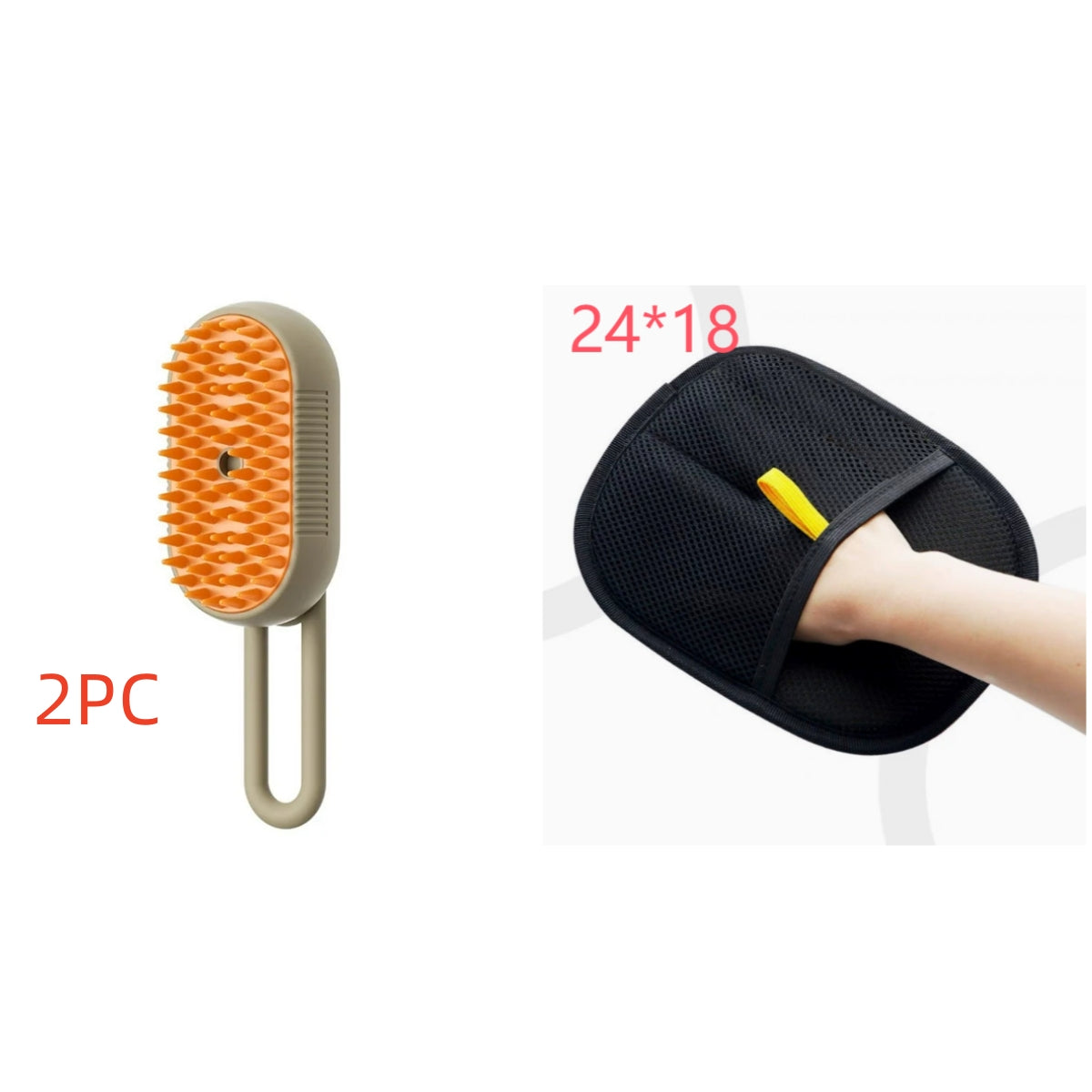 3-in-1 Spray Hair Removal Brush