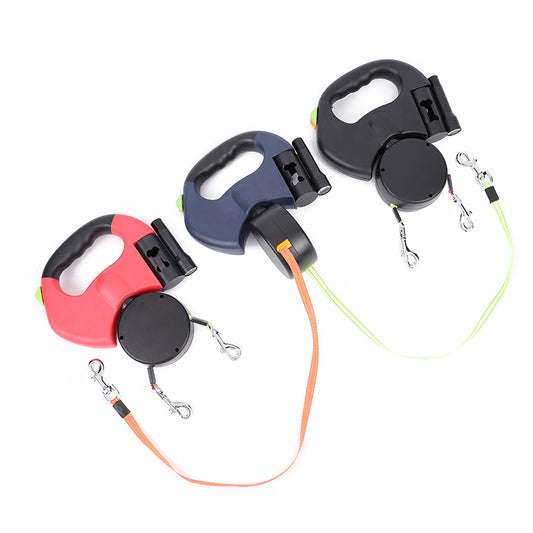 360° Swivel Double Pet Leash