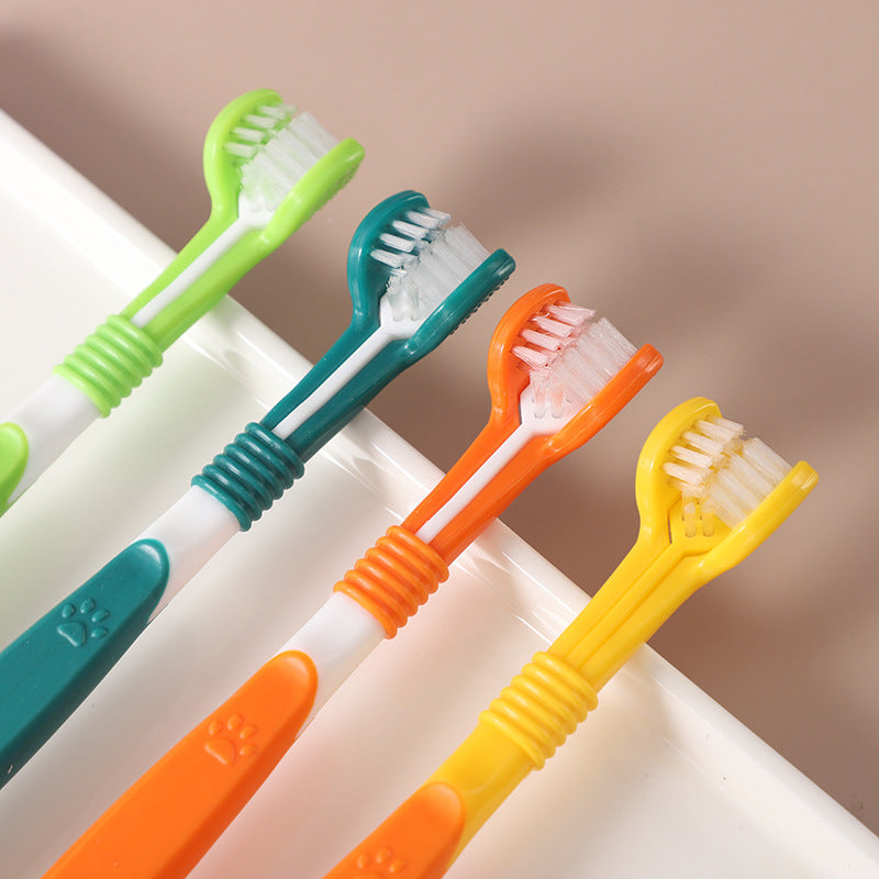 Soft Silicone Pet Finger Toothbrush