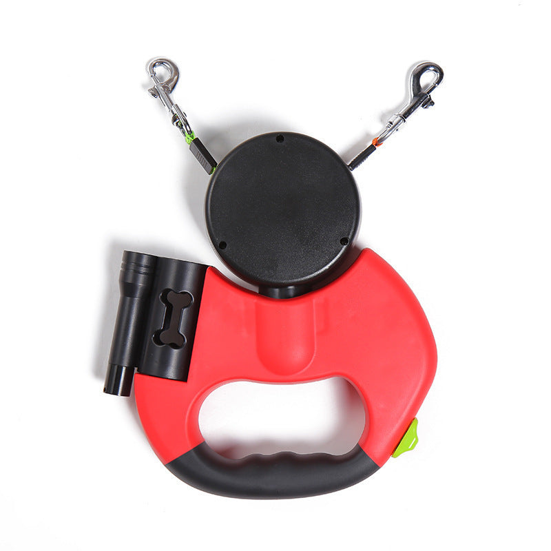 360° Swivel Double Pet Leash