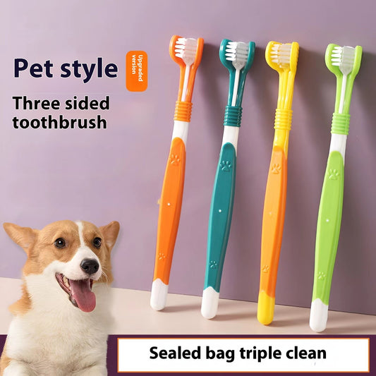 Soft Silicone Pet Finger Toothbrush