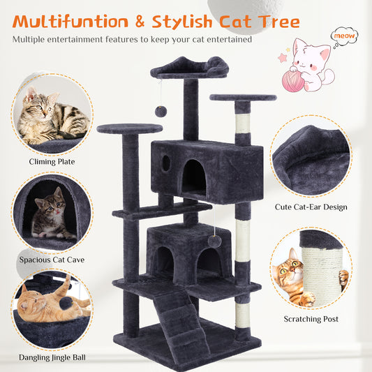 All-in-One Indoor Cat Tower
