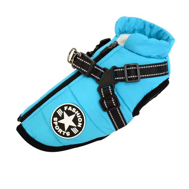 2-in-1 Waterproof Winter Pet Jacket