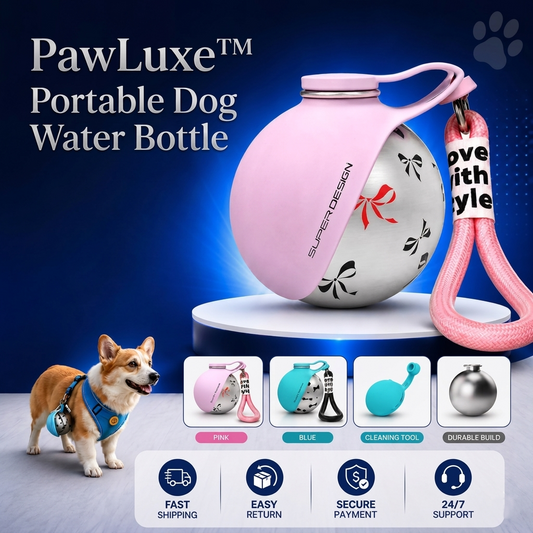 PawLuxe™ Portable Dog Water Bottle