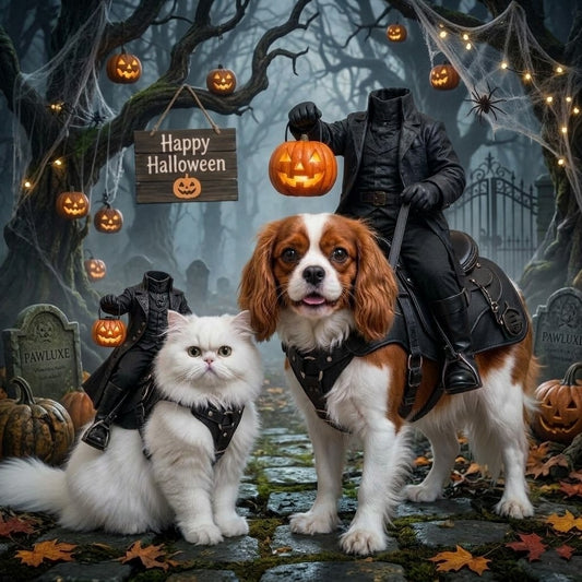 Pawluxe™ Headless Rider Pet Costume
