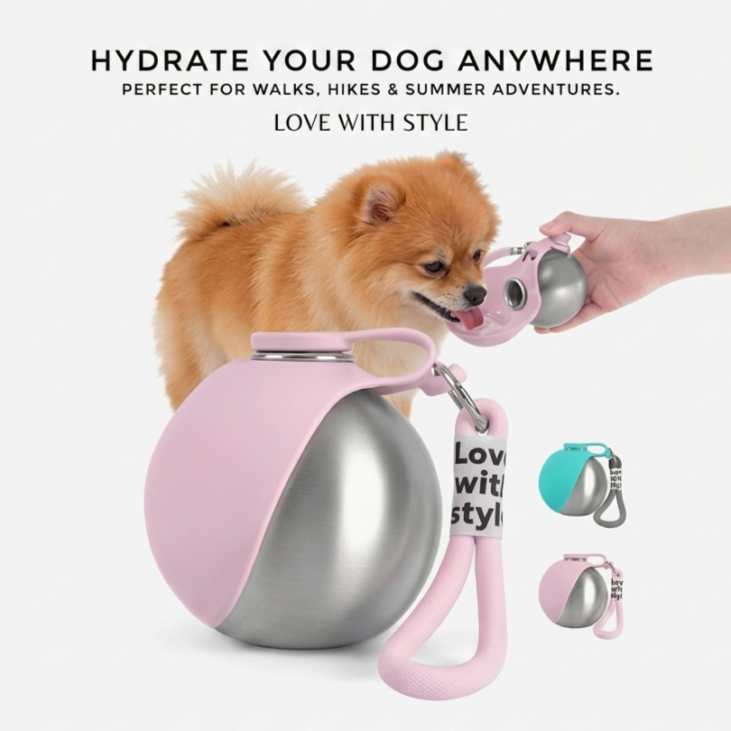 PawLuxe™ Portable Dog Water Bottle