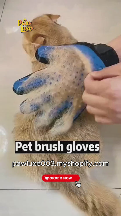 Soft Pet Hair Removal Mittens Buy 1 Get 1 Free