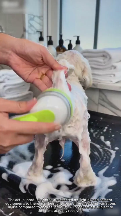 PawLuxe™ 2-in-1 Pet Bath & Massage Brush