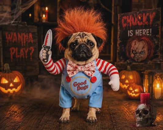 Pawluxe™ Chucky Pet Halloween Costume